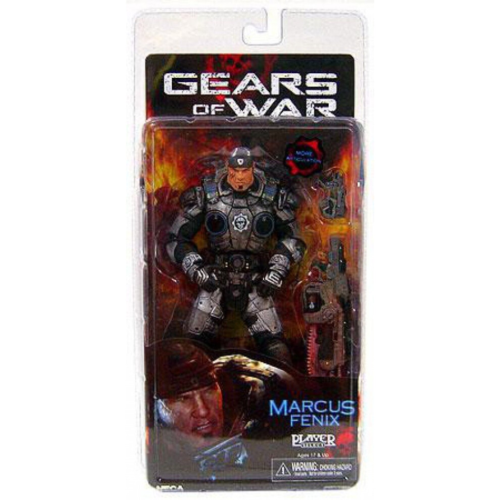 NECA Gears of War Marcus Fenix Series 2 Action Figure (Added Articulation!)