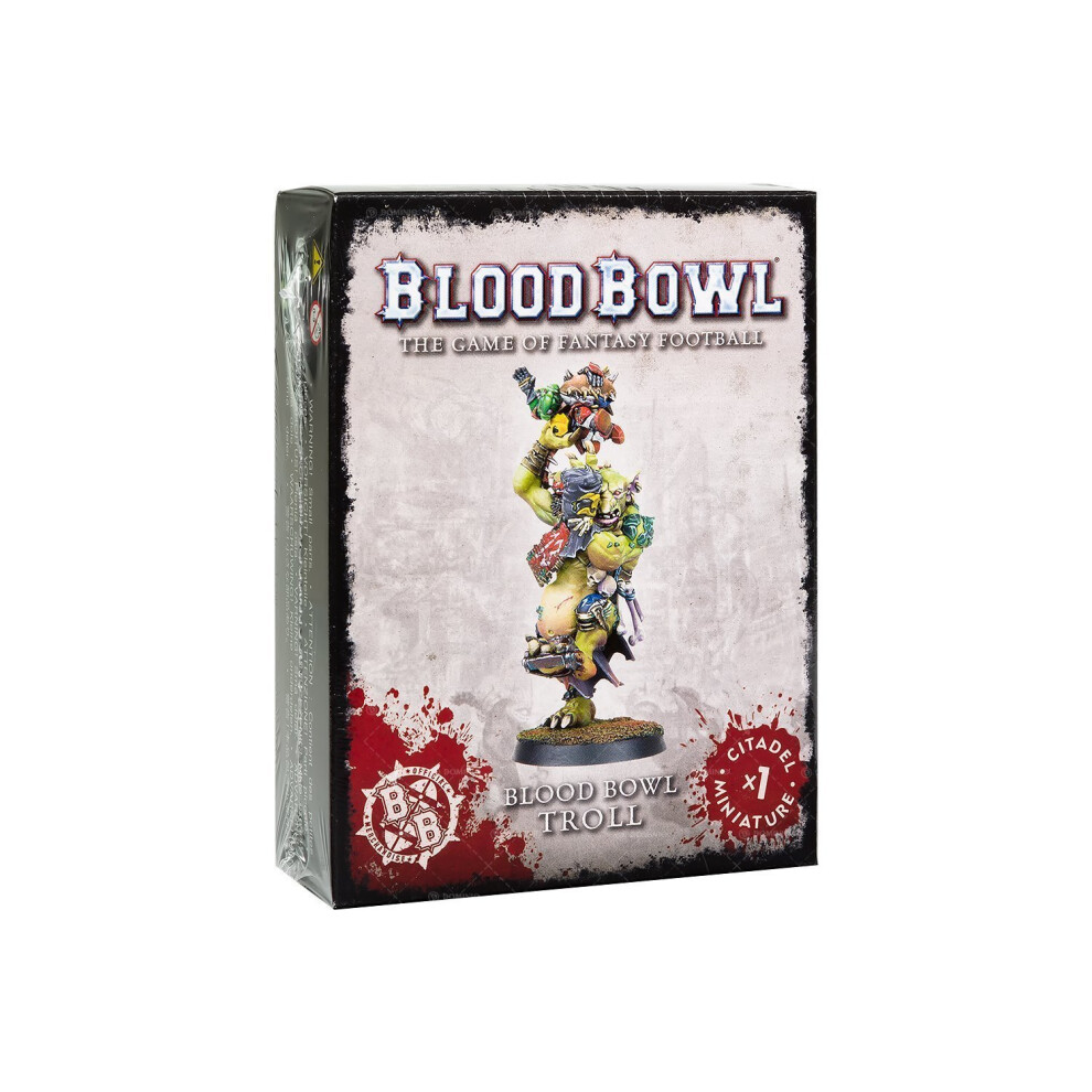 Games Workshop 99120999002"" Blood Bowl Troll Figure