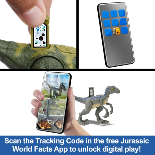Mattel Mattel Jurassic World Strike Attack Δεινόσαυρος, Διλοφόσαυρος με Κινούμενους Συνδέσμους 2