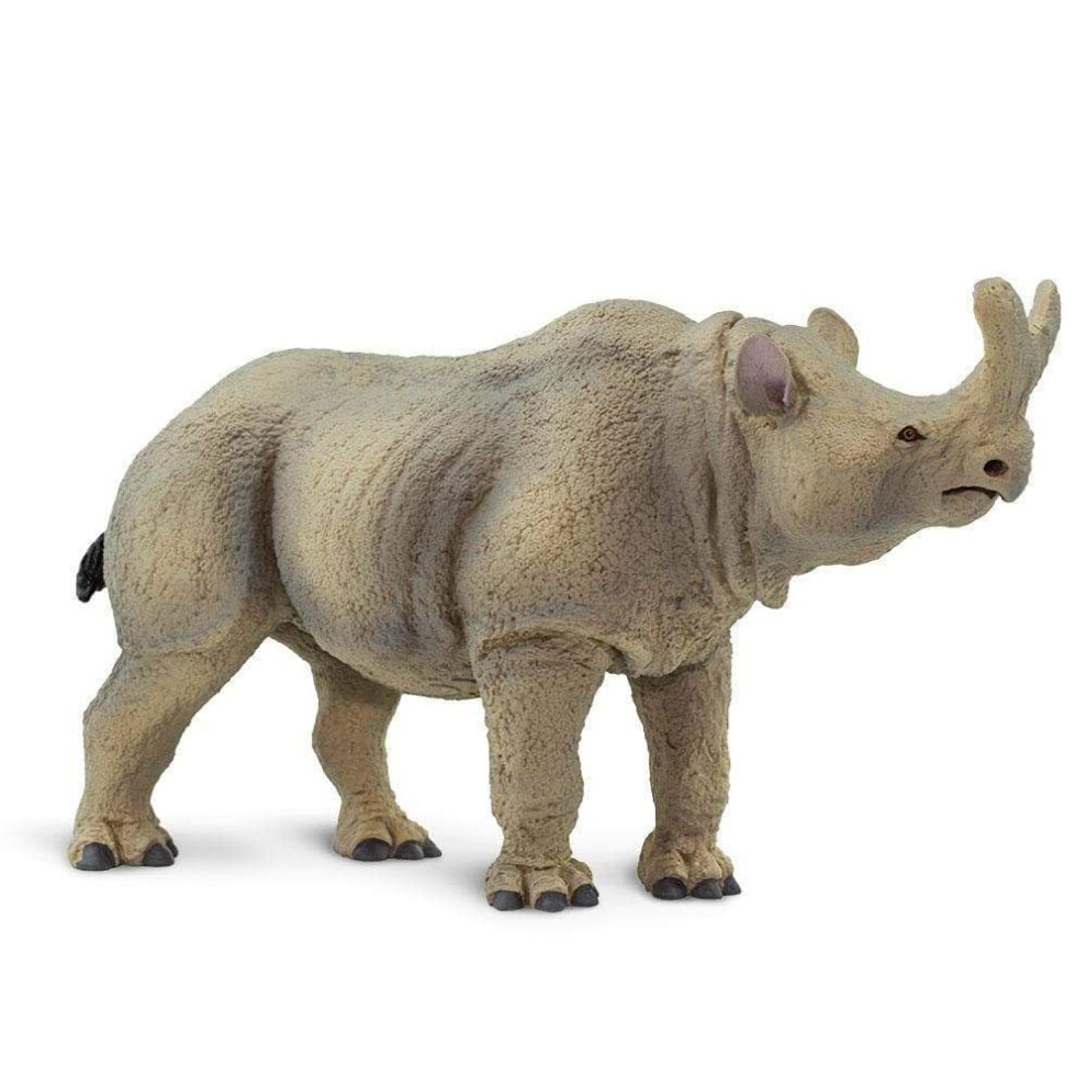 Safari Ltd. Megacerops Figurine - Detailed 6.5"" Prehistoric Figure - Educational Dinosaur Toy for Boys  Girls and Kids Ages 3+