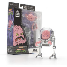Loyal Subjects - BST AXN - TMNT - Wave 3 Krang med Walker 5" Actionfigur (Net)- Multicolor