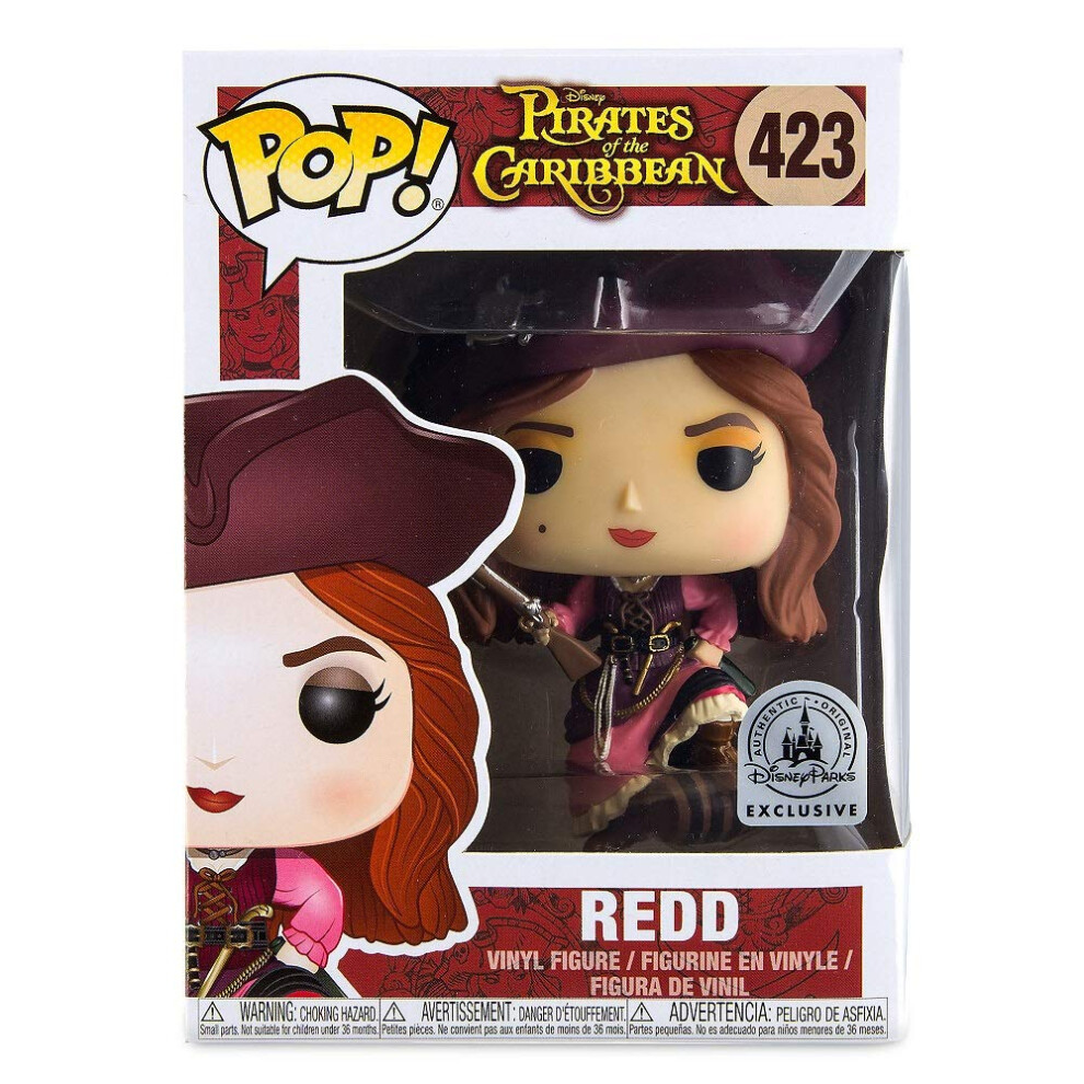 Funko Pop! Disney Pirates of The Caribbean Redd Disney Parks Exclusive