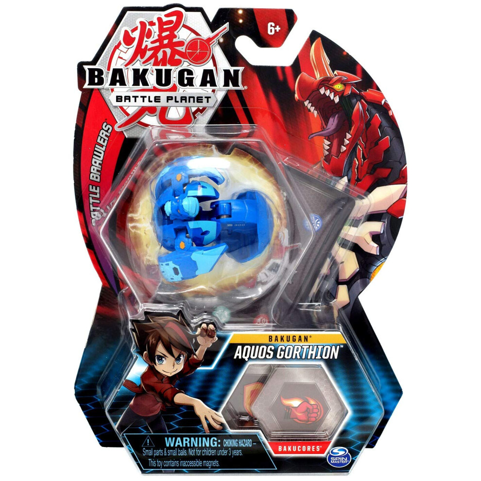 Bakugan  Aquos Gorthion  2-inch Tall Collectible Transforming Creature  for Ages 6 and Up