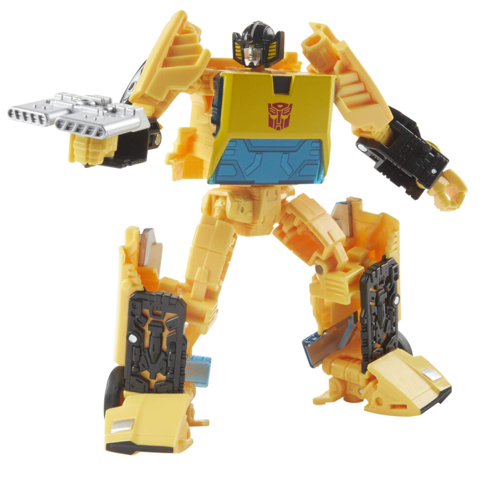 Transformers Toys Generations War for Cybertron: Earthrise Deluxe WFC-E36 Sunstreaker Action Figure - Kids Ages 8 and Up  5.5-inch