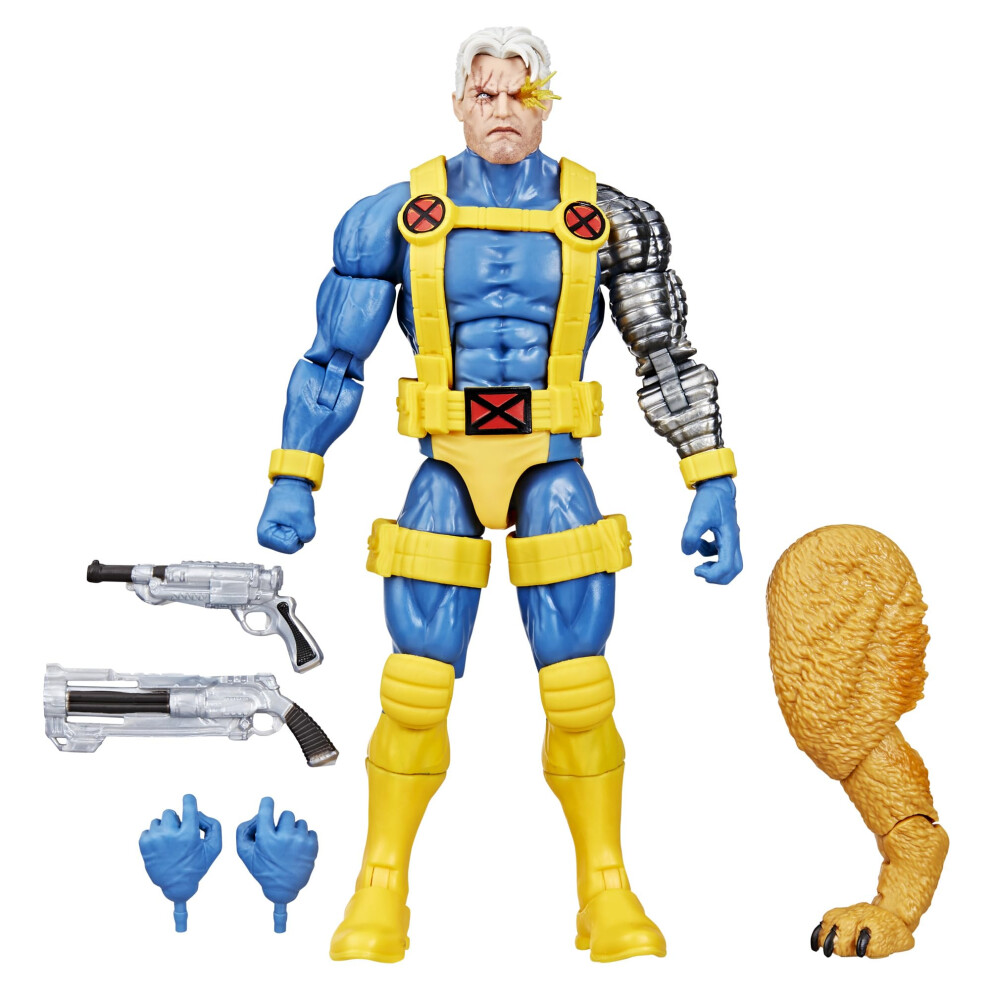 Marvel Legends Series Cable  Comics Collectible 6-Inch Action Figure with Build-A-Figure Part