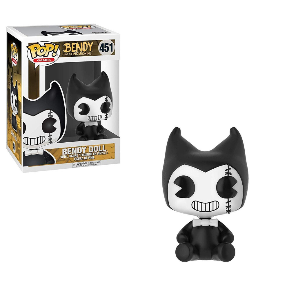 Funko Pop Games: Bendy and The Ink Machine - Bendy Doll Collectible Figure  Multicolor