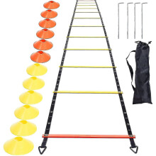 Piao Agility Ladder - Agility Speed And Balance Training Ladder for Soccer Basketball Boxing Softball Footwork Sports Agility Training with Scale And