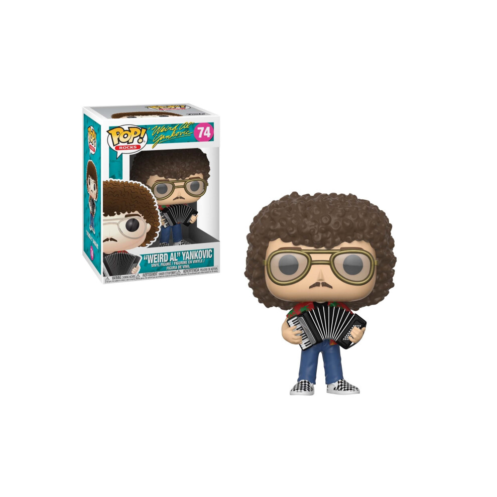 Funko POP!: Rocks Weird Al Yankovic Collectible Figure  Multicolor