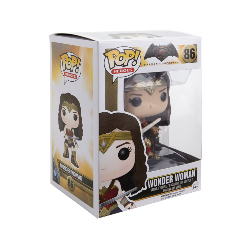 Funko POP Heroes: Batman vs Superman - Wonder Woman Action Figure