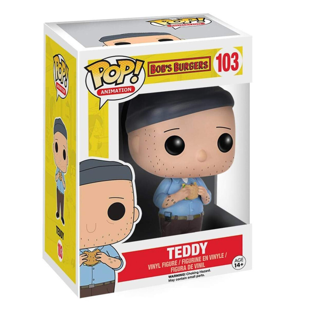 Funko POP Animation: Bobs Burgers - Teddy Action Figure