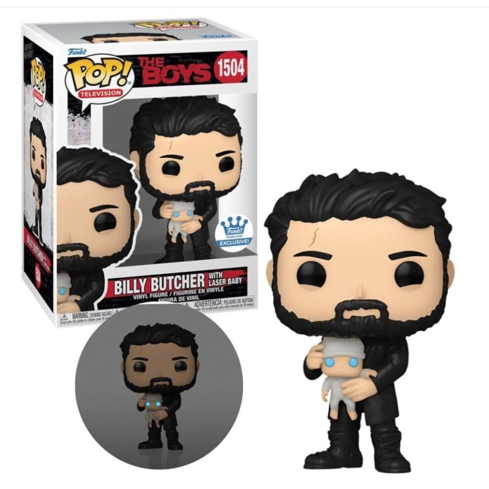 Funko Pop! Television: The Boys - Billy Butcher with Laser Baby Shop Exclusive  77018