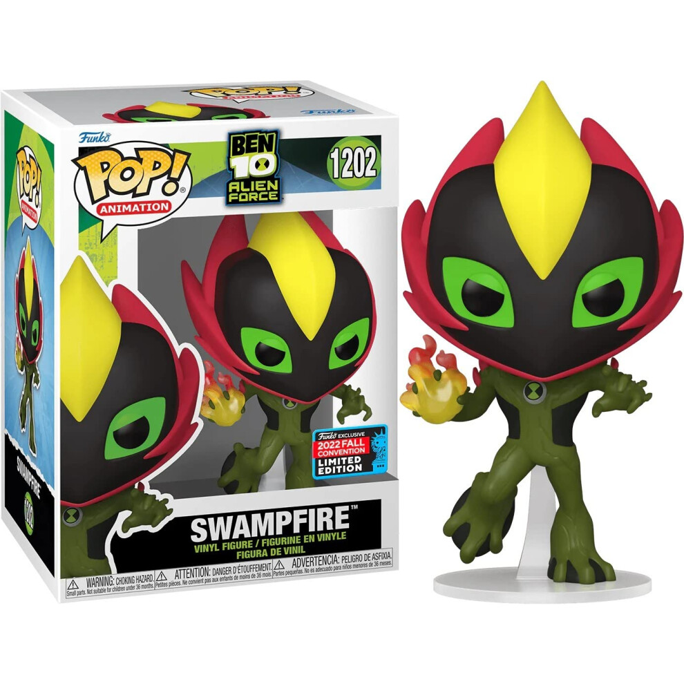 Funko Pop! TV: Ben 10- Swampfire Vinyl Figure (Fall 2022 Shared Convention Exclusive)