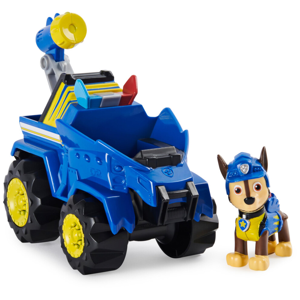 Paw Patrol  Dino Rescue Chases Deluxe Rev Up Vehicle with Mystery Dinosaur Figure