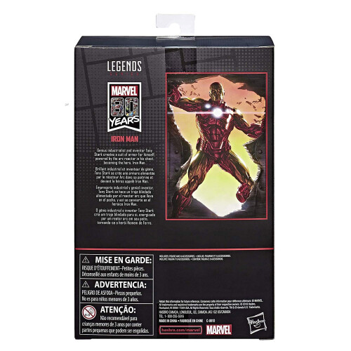 Marvel Marvel Comics 80η Επέτειος Σειρά Legends 6"-Κλίμακας Vintage Iron Man 2