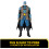 DC Comics Figur - SPIN MASTER - Batman s10 - 30cm - Schwarz - Lizenz Batman 4