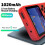 (Red) 400 Games In 1 Device, Tinytendo Handheld Console, Gametendo - Over 400 Nostalgic Games 6