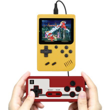 (Yellow) 400 Games In 1 Device, Tinytendo Handheld Console, Gametendo - Over 400 Nostalgic Games