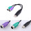 UCEC PS/2 to USB Adapter Converter for PS2 Keyboard Mouse 4