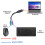 UCEC PS/2 to USB Adapter Converter for PS2 Keyboard Mouse 5