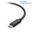 Cable Matters Cable Matters [Intel Certified] 20Gbps Thunderbolt 3 Cable 6.6 Feet (USB C Thunderbolt Cable) in Black Supporting 100W Charging 4