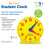 Learning Resources Learning Resources Big Time Student Clock  Teaching & Demonstration Clock  Develops Time and Early Math Skills  Ages 5+  Clock for Learning 5