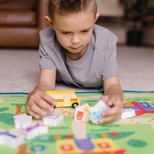 Melissa & Doug Melissa & Doug FFP Blues Clues Activity Rug 2