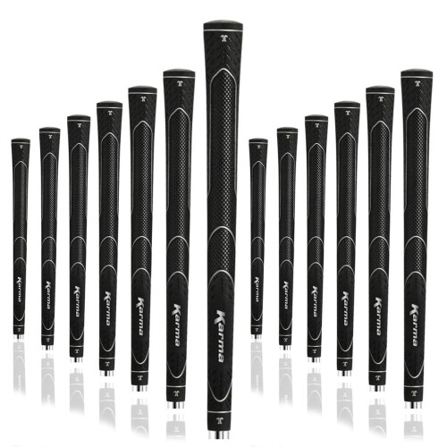 Karma Super Lite Midsize Golfgriffe, 13-teiliges Set, +1/32" Übergröße