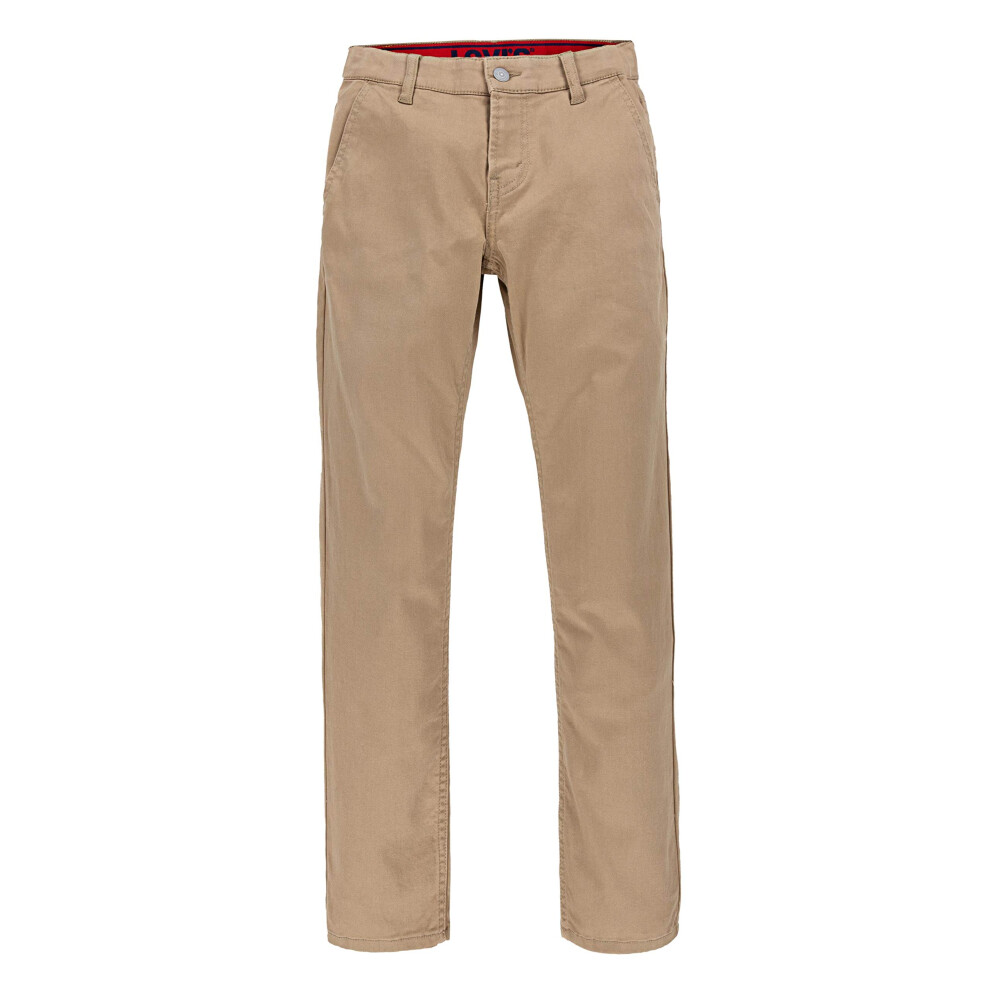 Levi's Boys' 502 Regular Taper Fit Chino Pants  Harvest Gold  12