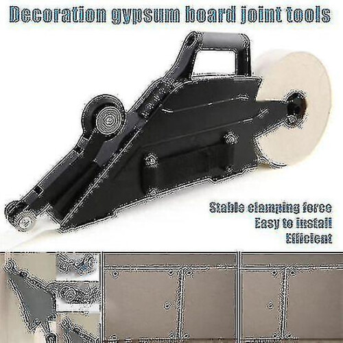 Plastic Drywall Tape Tool with Reversible Inside Corner Roller   Right   Left Dual Operation 1