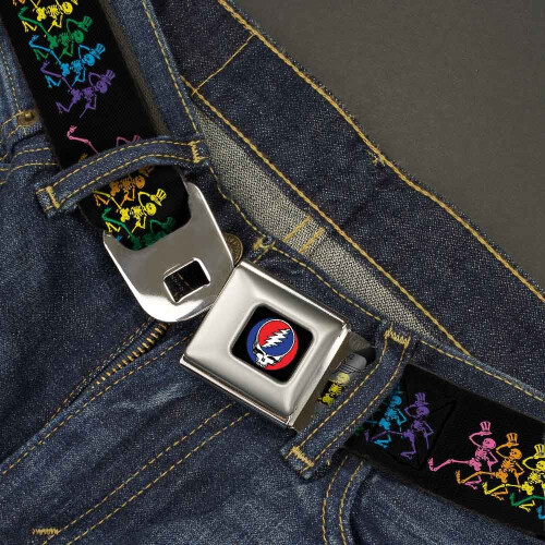 Buckle-Down Seatbelt Belt Grateful Dead XL 1