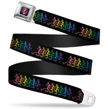 Buckle-Down Seatbelt Belt Grateful Dead XL