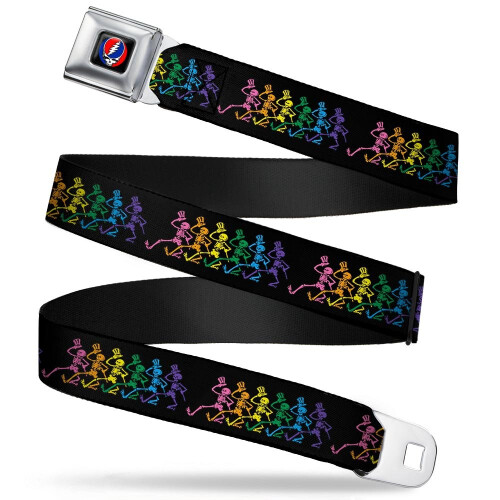 Buckle-Down Seatbelt Belt Grateful Dead XL