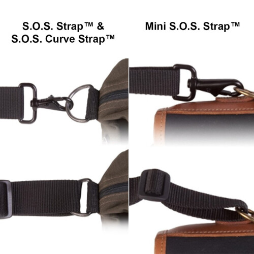 OP/TECH USA 0910012 S.O.S. Strap-Nature για Τσάντες, Βαλίτσες και Αποσκευές - Νεοπρέν Λαμπρός 1