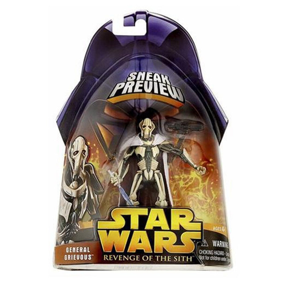 Star Wars: Revenge of The Sith Sneak Preview General Grievous Action Figure