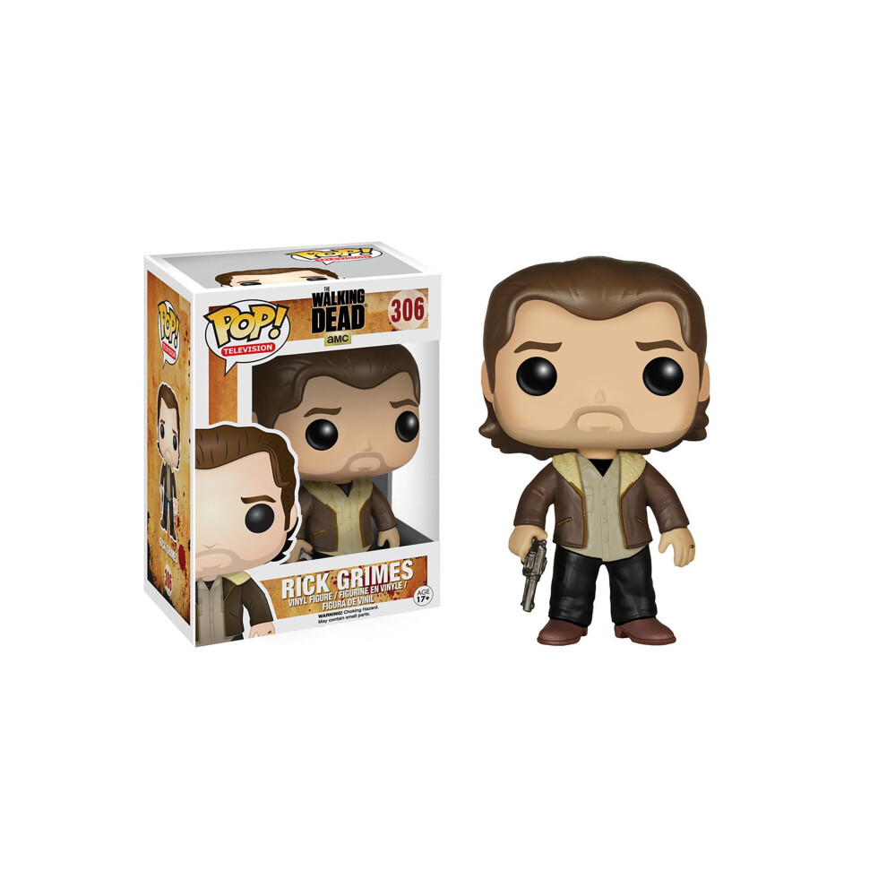 Funko Pop TV: Walking Dead Season 5 Rick Grimes Action Figure