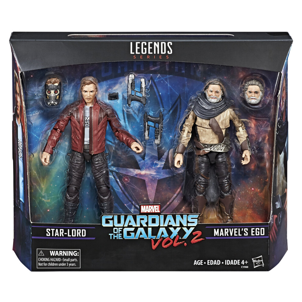 Marvel Legends Guardians of the Galaxy Vol. 2 Marvels Ego & Star-Lord 2-Pack