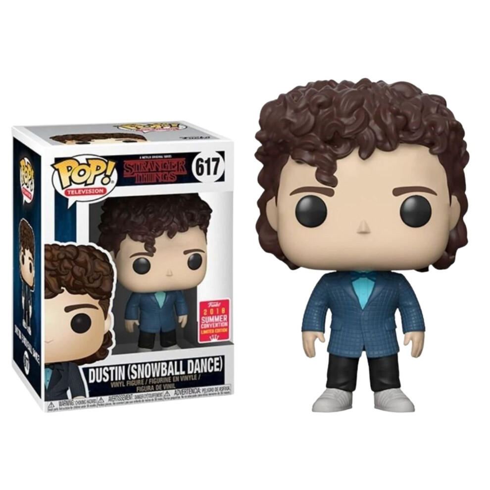 Funko Pop! Stranger Things Dustin Snowball Dance Summer Exclusive 2018