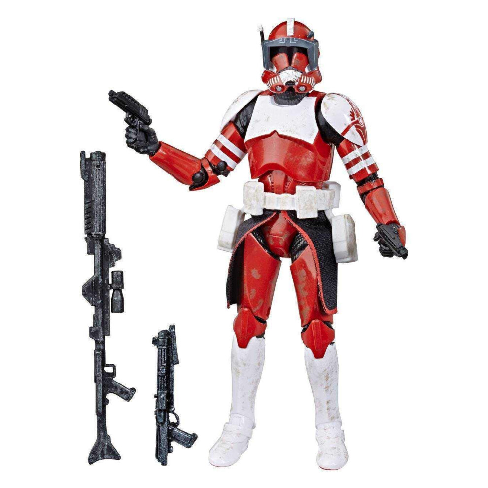 HASBO Star Wars: The Clone Wars Clone Commander Fox The Black Series Figure (2019)