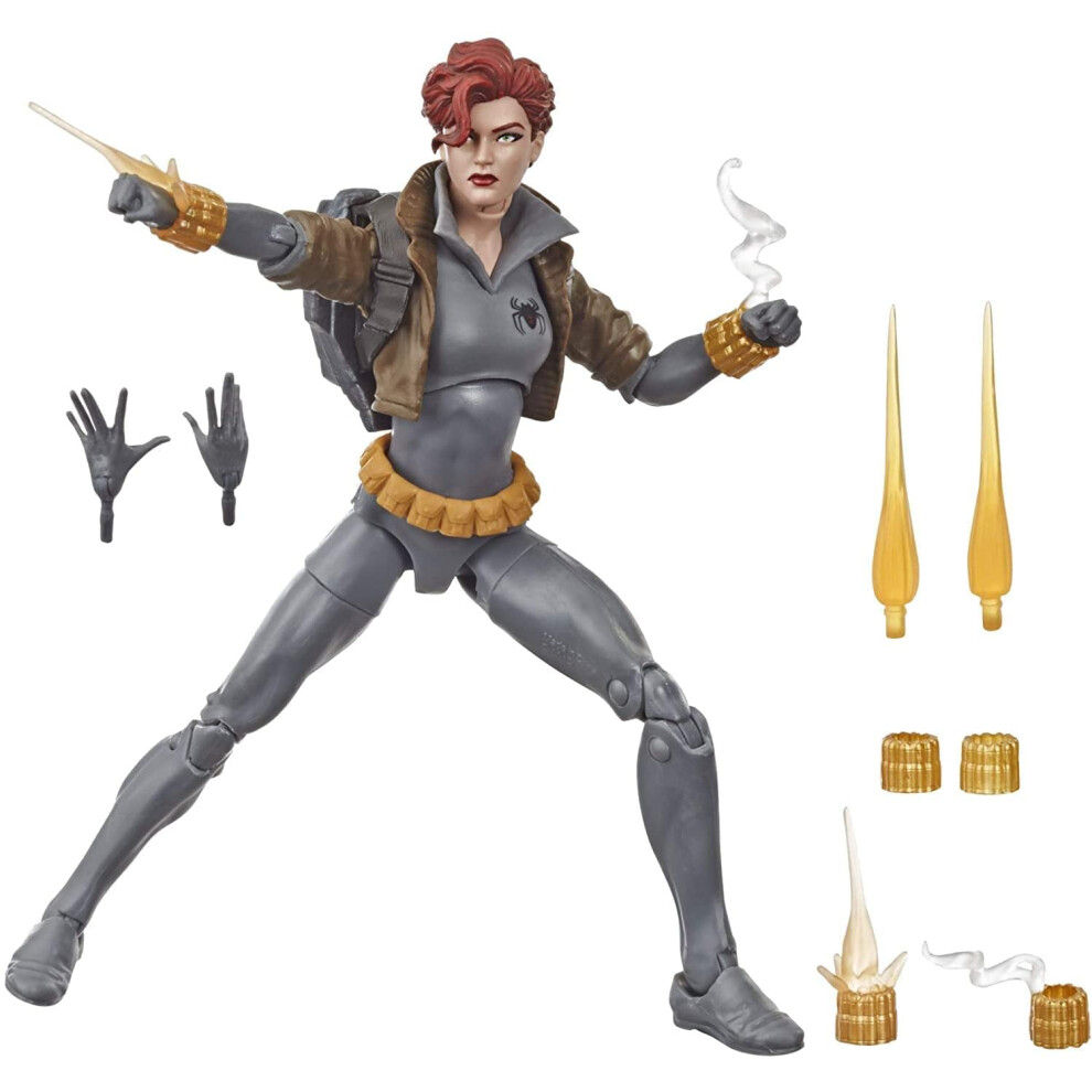 Marvel Legends Series 6-Inch Action Figure | Comic Black Widow