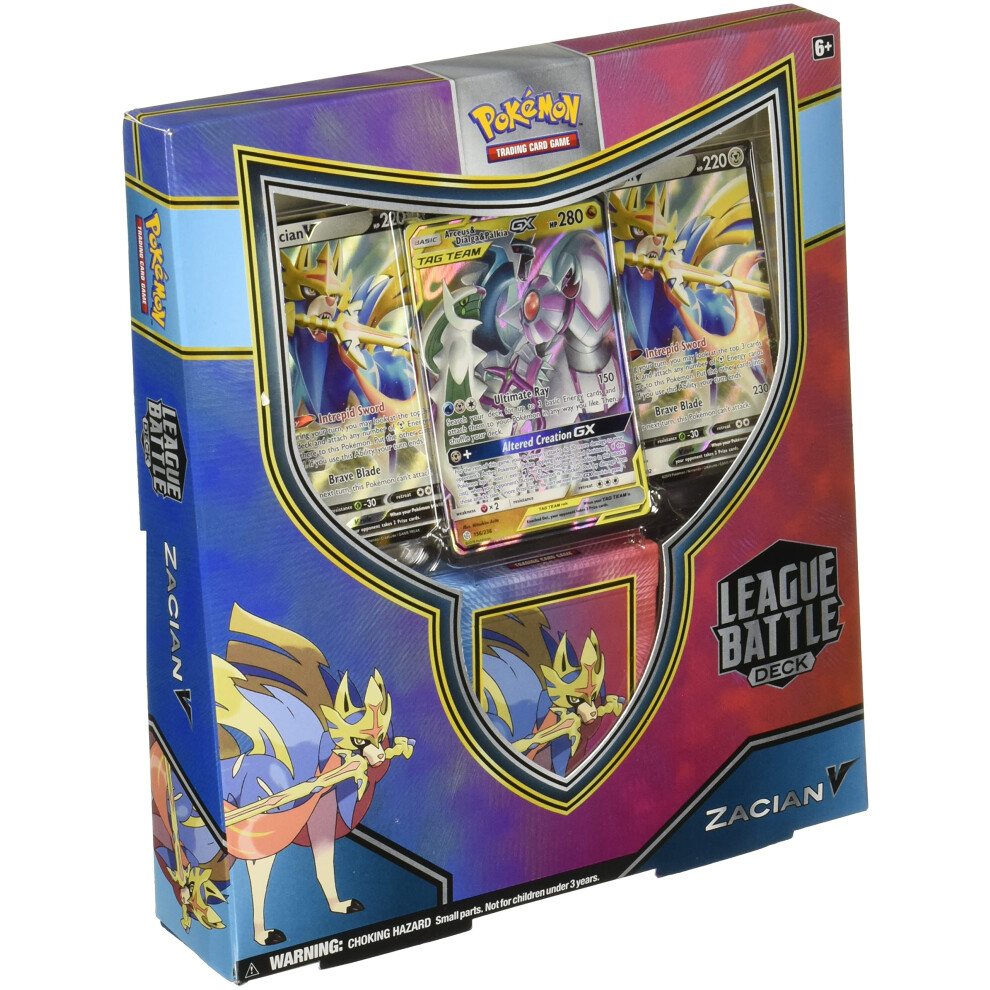 Pok?mon TCG: Zacian V League Battle Deck  Multicolor