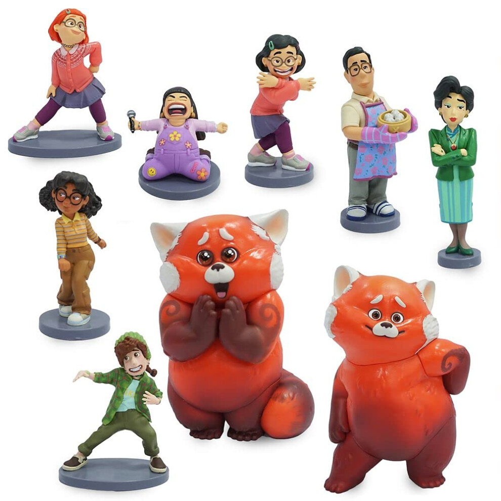 Disney Pixar Turning Red Deluxe Figure Play Set