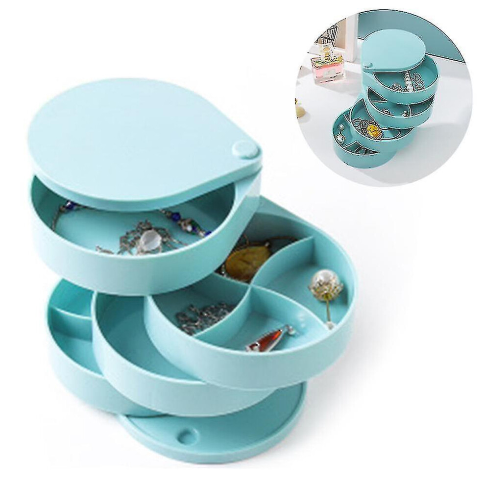 Boîte de rangement pour bijoux, pour femmes et petites filles, boîte d'organisation pour bijoux
