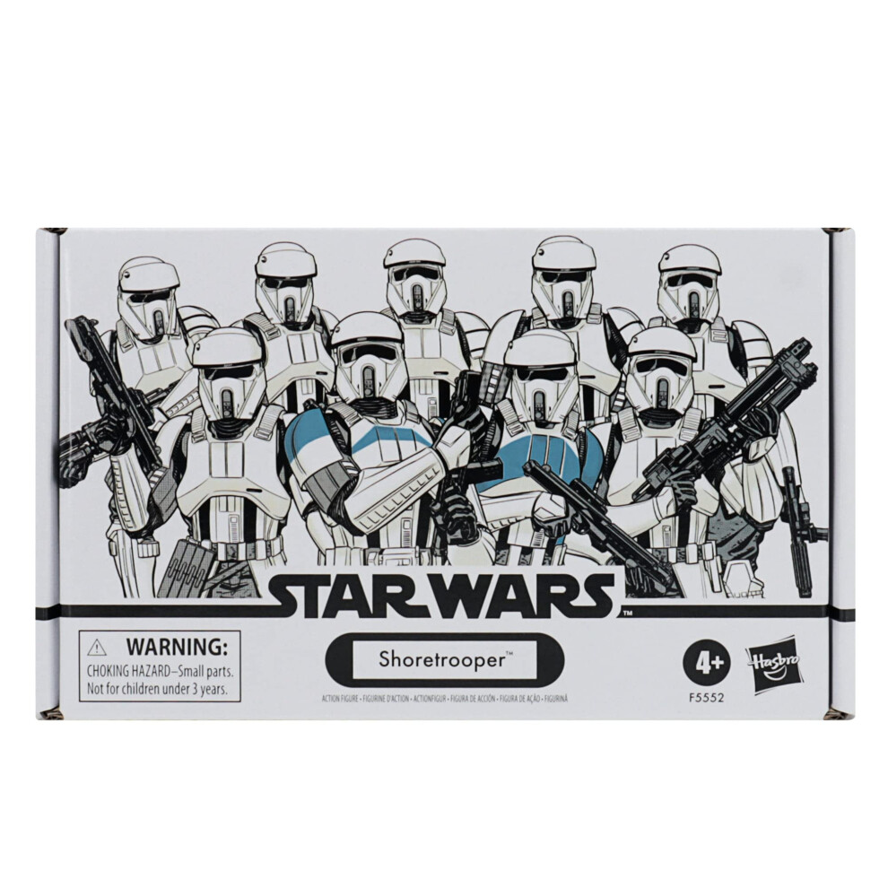 Star Wars The Vintage Collection Shoretrooper 4-Pack  Action Figure Set by Habro