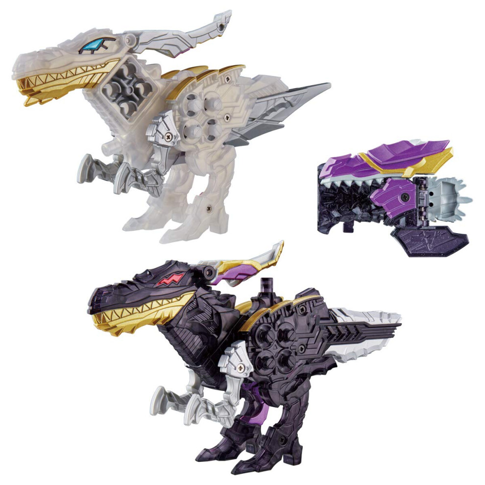 Kishiryu Sentai Ryusoulger Kishiryu Series 08 & 09 DX Shine Raptor & Shadow Raptor Set