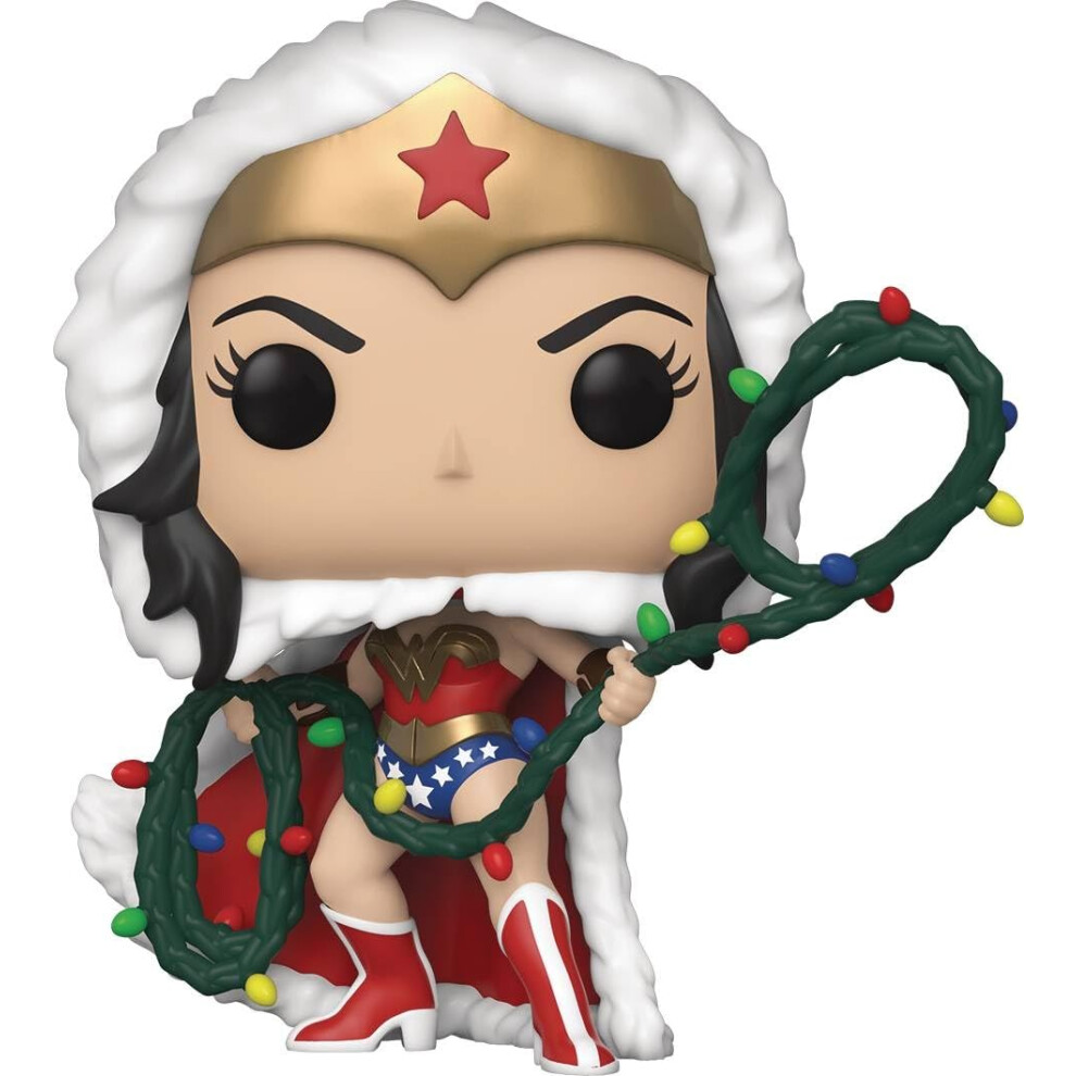 Funko Pop! DC Heroes: DC Holiday - Wonder Woman with String Light Lasso Vinyl Figure