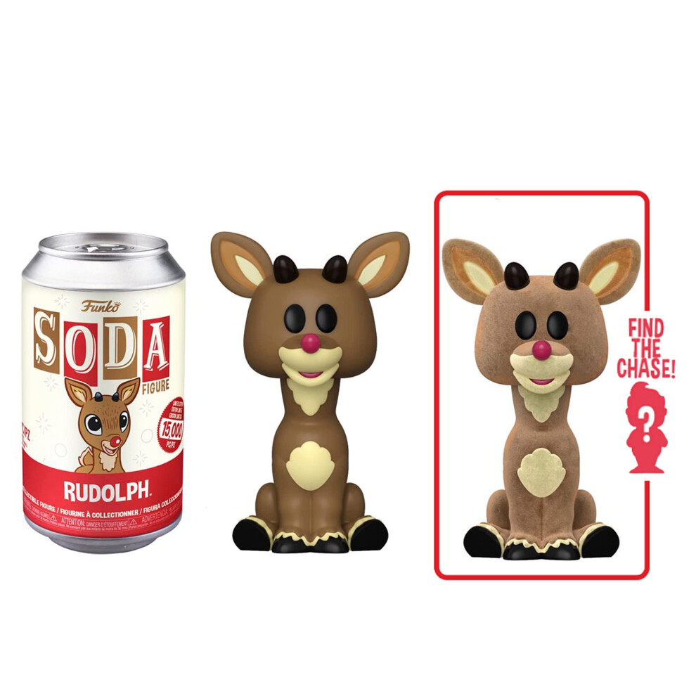 Funko Soda: Rudolph The Red-Nosed Reindeer 4.25"" Figure in a Can