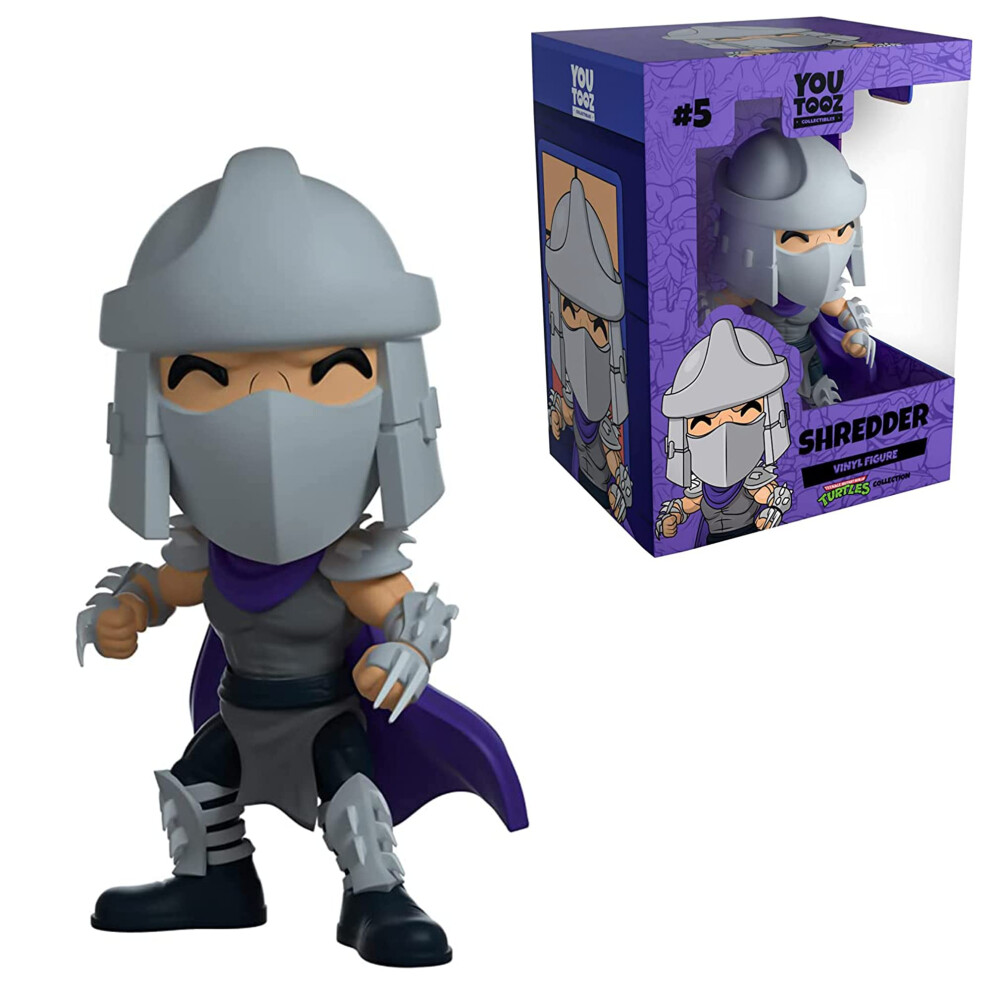 You Tooz Shredder Tmnt 4.6In Vinyl Figurine Purple Collectible