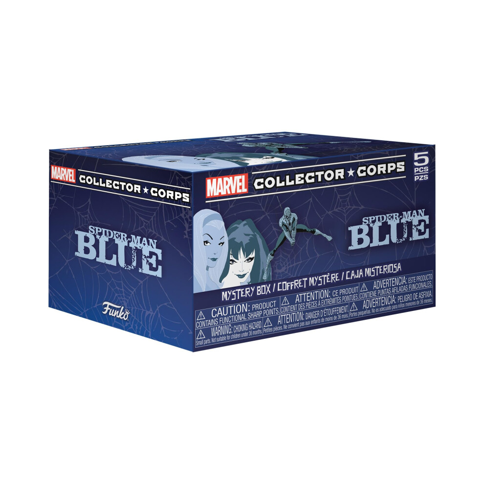 Funko Marvel Collector Corps Subscription Box: Spider-Man Blue - L