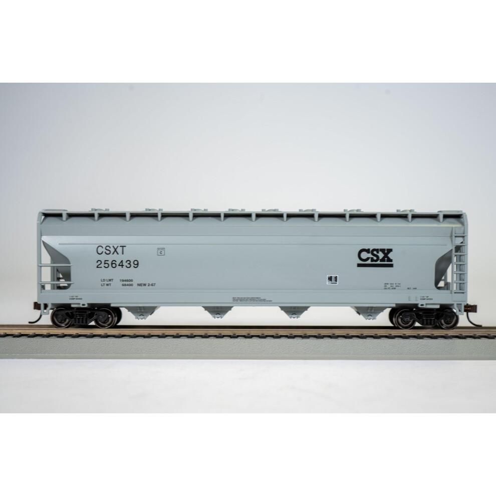 Bachmann Industries CSX #256439 ACF 56' Center-Flow Hopper (HO Scale Train)