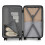 (Black) 24 Inch Hard Shell Check-In Suitcase With TSA Lock And Multi-Handle 9